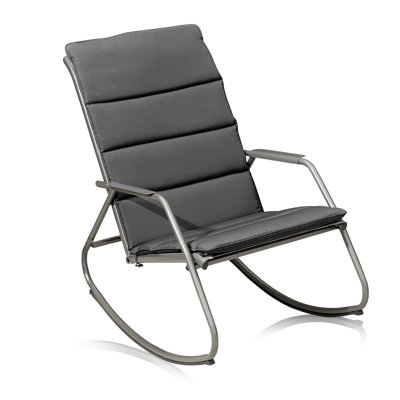 Bexlee Powder Coated Steel Outdoor Chair