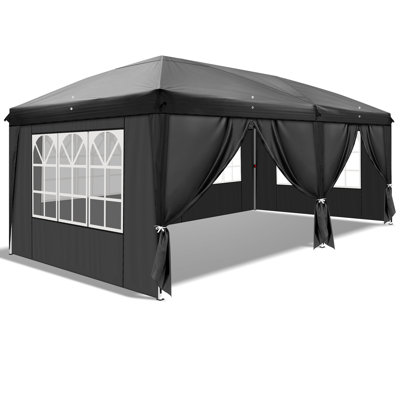 Tente pliante, auvent extérieur imperméable pratique, abri pliant facile à installer et compact pour les événements