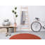 Round Solid Colour Hand Woven Area Rug-38568143