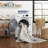 Benner Killough Moroccan Machine Washable Area Rug in Light Blue/White-184856142