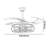 Retro Industrial Cage Ceiling Fan with Light and Remote 6-Speed Reversible 48"Blades 4-Blade High Airflow Timer Function for Bedroom Living Room Dining Room