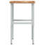 Solid Wood Top Height-Adjustable Workbench-748784865-748784877