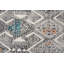 Eliel Geometric Hand Tufted Black/White/Orange Area Rug-1479041114