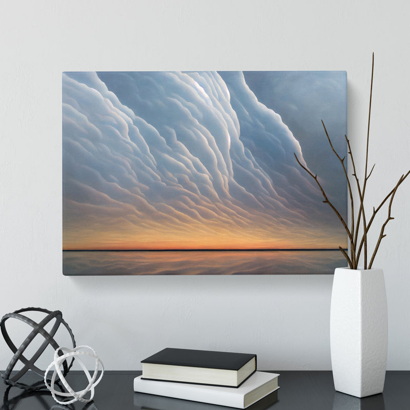 Agile Clouds - Wrapped Canvas Print