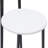 Bar Stool Set of 3 Counter Height Barstools with Back Armless Dining Chairs for Kitchen Island-1112856491