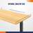 Electric Standing Desk with Dual-Motor and 3-Stage-112650987-112516985