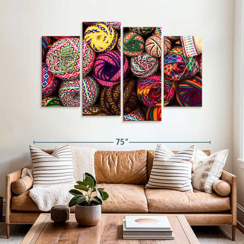 Senne Creative Peruvian Laces, 42"H x 68"W