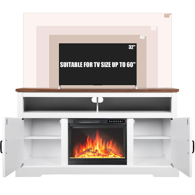 TV Stand Fireplace for TVs up to 65" Fireplace