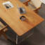 Bureau rectangulaire brun en bois massif-108954481