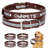 Adjustable Microfiber Leather Personalized Dog Collar