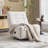 33.1" Wide Modern Comfortable Chenille Swivel and Glider Manual Recliner-642699366