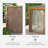 Aluminum Pergola with Canopy-97242561-97242563