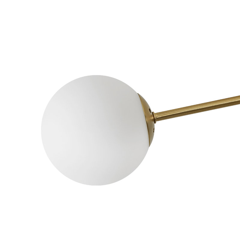 Plafonnier semi-encastré 4 lumières