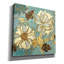  «Sophias Flowers Blue 1» par Wild Apple Portfolio, art mural sur toile, 37 po x 37 po-2034364666