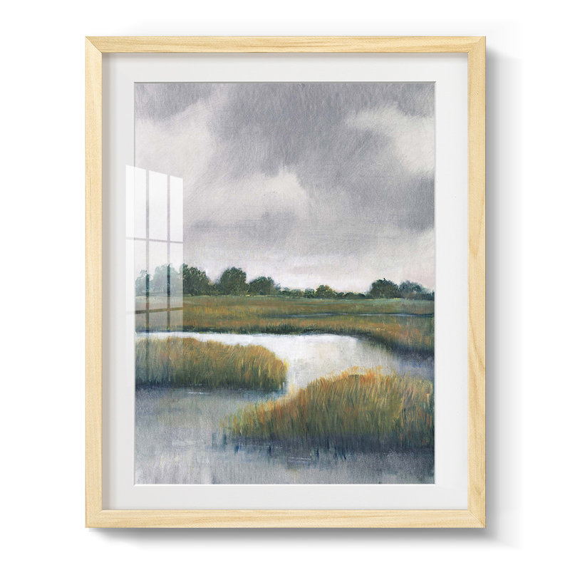 Barxan IV, reproduction encadrée, Blanc, Papier encadré naturel