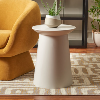 Gladys Iron Top End Table