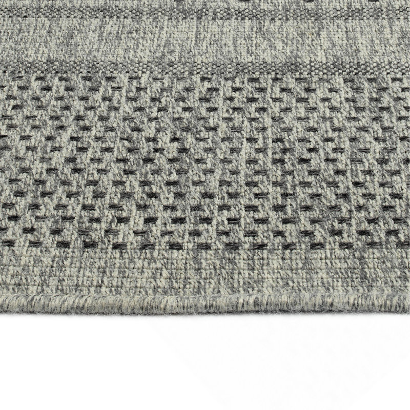 Tapis rectangulaire 2 pi x 3 pi moderne, transitionnel, géométrique, du Sud-Ouest, texturé, Rectangle 3' x 2'