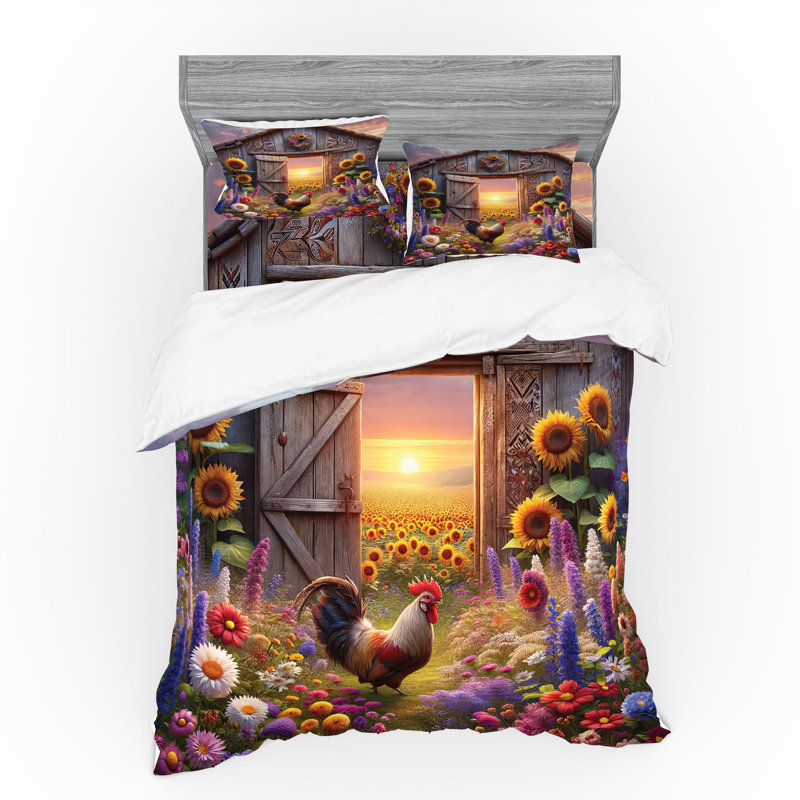 Polyester Duvet Cover, California King Duvet Cover + 3 Additional Pieces