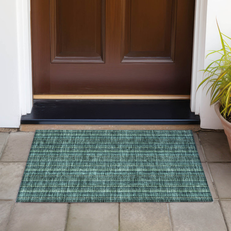 Chayden Washable Striped Indoor / Outdoor Rug