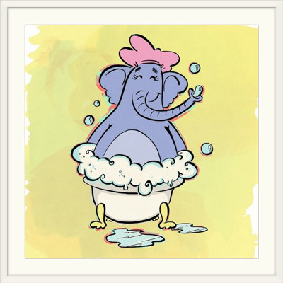 « scrub-a-dub éléphant-bathtime copains », impression