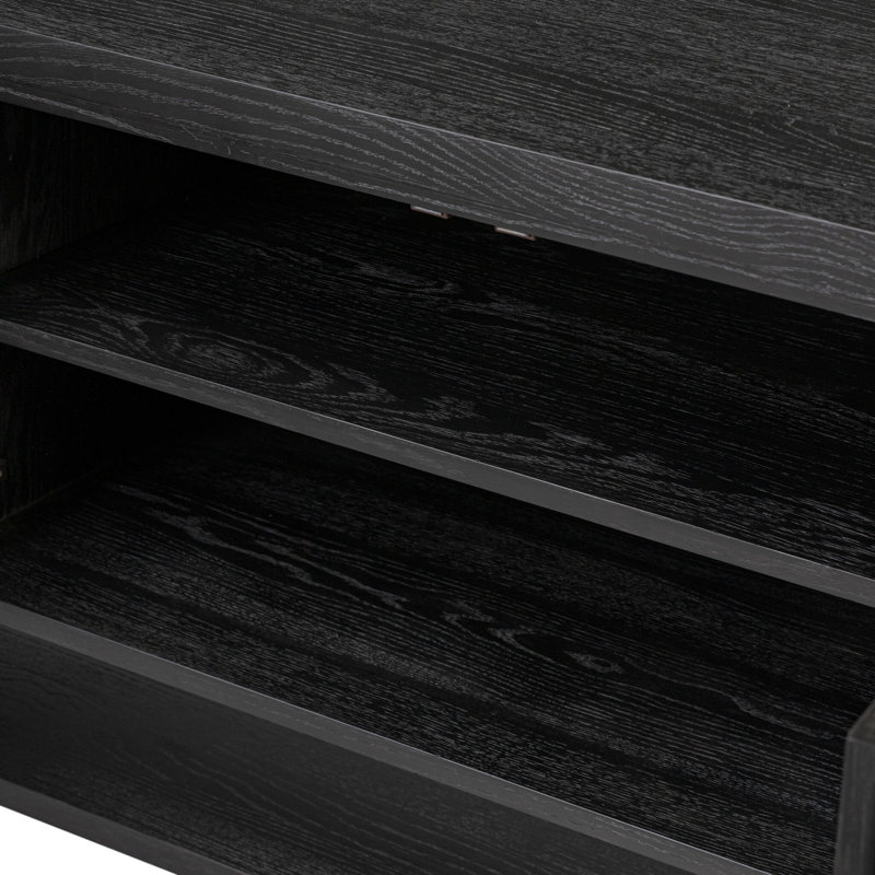 Roark Media Console, Ebony Oak