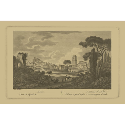 Italian Landscape I - Wrapped Canvas Painting