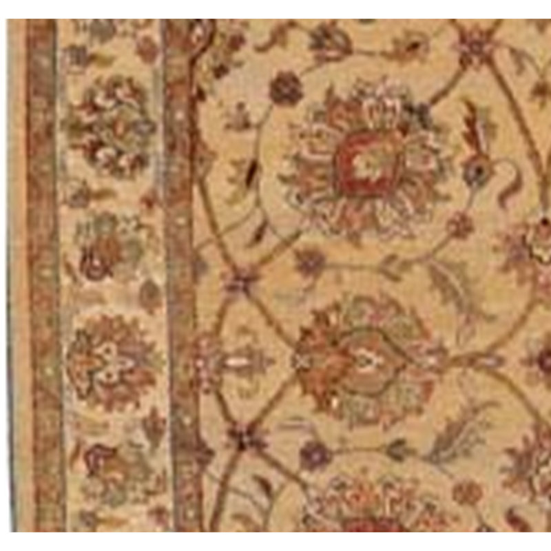 Wool Area Rug in Gold