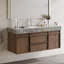 Ensemble de meuble-lavabo mural 48 po Mid Century-1875936260-1875936261