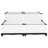 vidaXL Planter Raised Flower Bed with Rattan Look Plant Box Polypropylene