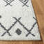 Tapis ivoire / gris foncé Alieshia Performance-972083009