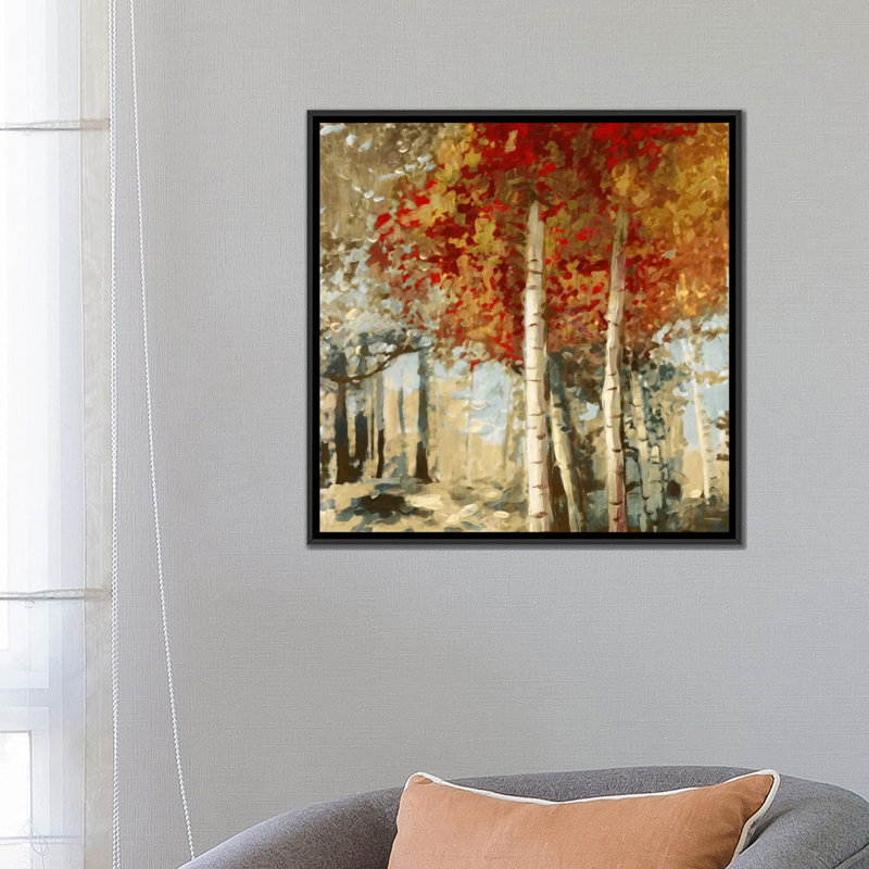 «Frontier II» par Edward Selkirk - impression sans cadre, H 18 po x l 18 po x P 1,5 po, Toile avec cadre flottant noir