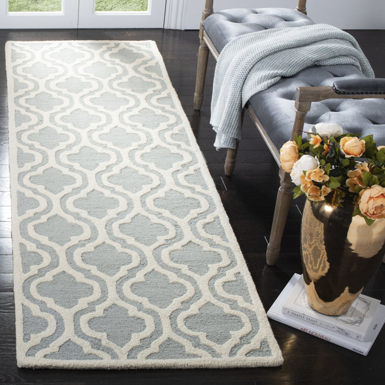 Cannen Hand Tufted Wool Geometric Rug