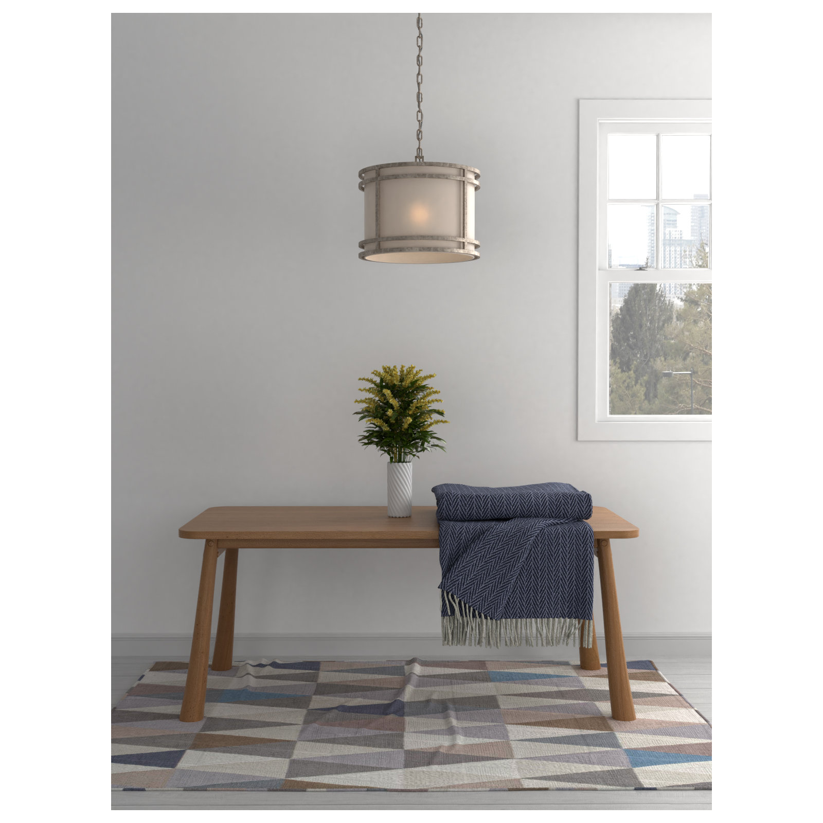 Eudia Single Light Dimmable Pendant