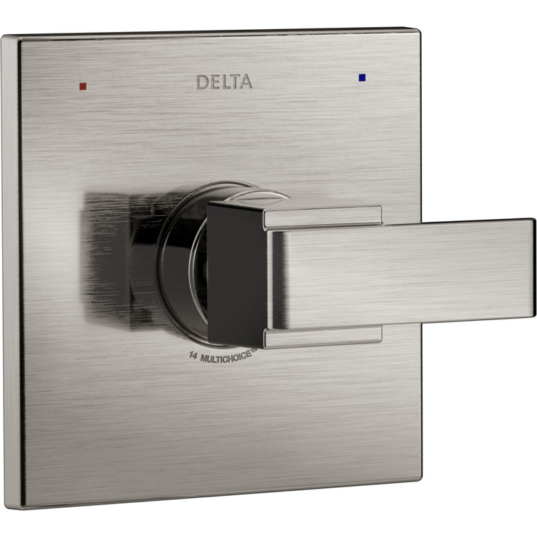Delta T14067-SS Ara Single-Function Valve Trim Kit, Shower Handle Trim kit