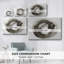 Toile tendue Golden Circles II - galerie-2058933277