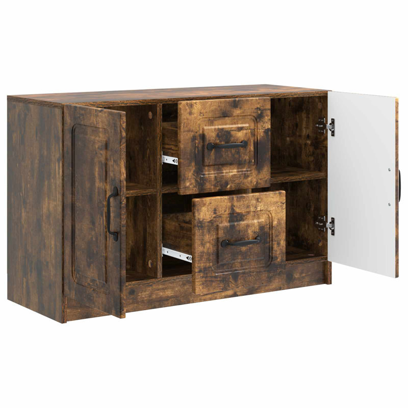 89cm Sideboard, Smoked Oak