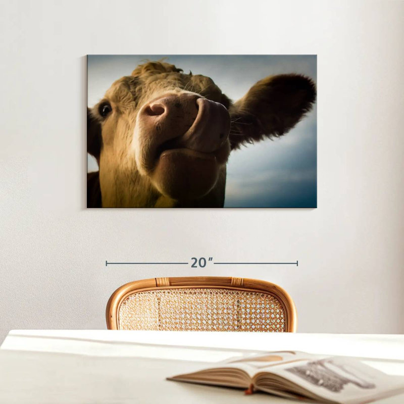 Silly Cow, 16" H x 24" W
