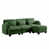 Chenille-vert