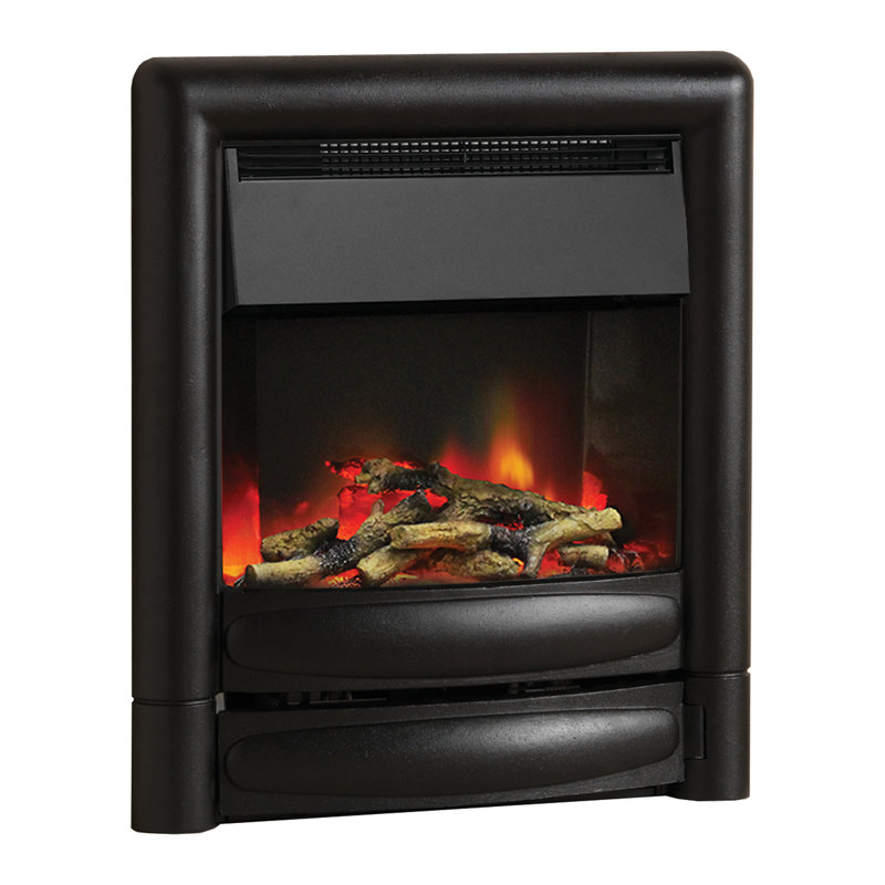 Emerson Belfry Heating 49.5cm W Electric Fireplace Insert, Black