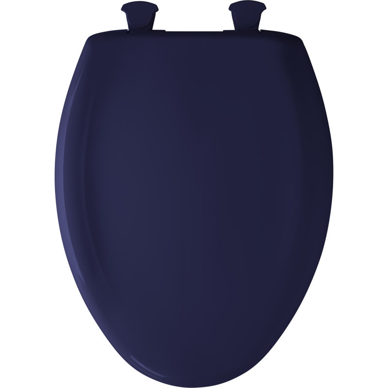 Elongated Toilet Seat and Lid, Colonial Blue