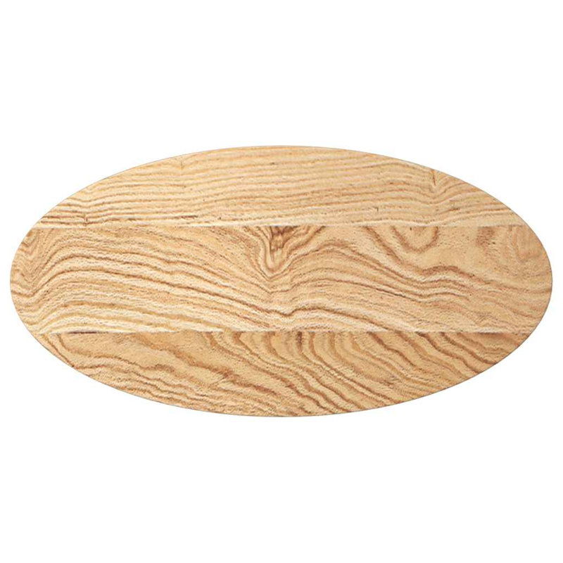 Mullings Solid Wood Table Top, 4cm H x 80cm W x 40cm D, Brown