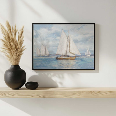 Voilier sérénité par Amber Sterling, reproduction d'art