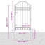Gate with Gate in Grey-1592315807