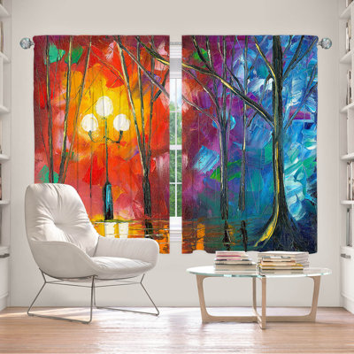 Jenavieve Room Darkening Curtain Pair