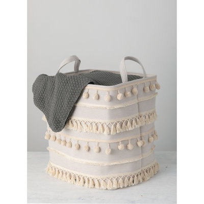 Dakota Fields Fabric Decorative Basket