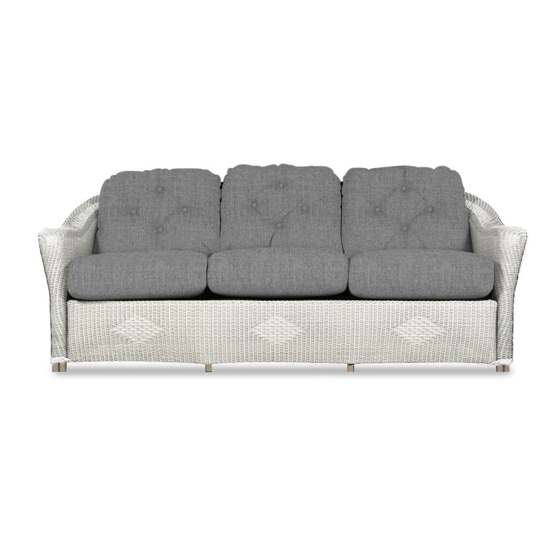 Reflections Outdoor 3 - Seat, Remy Graphite, Antique White