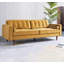 Ansonia 85" Velvet Square Arm Sofa-577124632