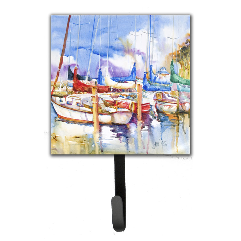 Porte-laisse à bateau et crochet mural