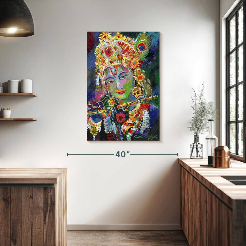 Adella Krishna, 39" H x 26" W
