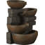 Burnet Weather Resistant Cascade Fountain with Light